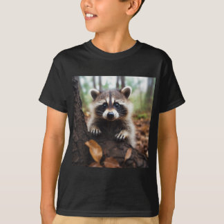 Cute Racoon T Shirt - Cute Animal Shirts 