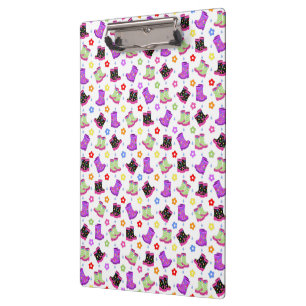 Cute Rain Boots Clipboard