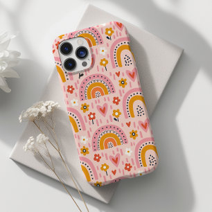 Cute Rainbow and Flowers Colourful  Case-Mate iPhone 14 Pro Max Case