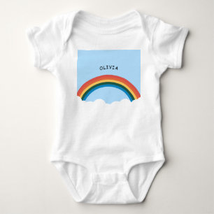 Cute Rainbow Baby Bodysuit