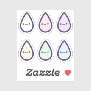 Cute Rainbow Blood Drip First Period