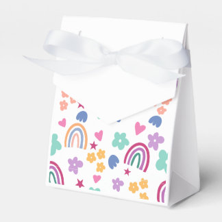 Cute Rainbow Favour Box