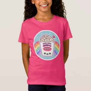Cute Rainbow Popcorn T-Shirt