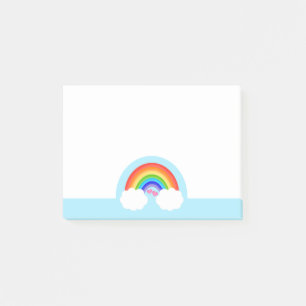 Cute Rainbow Post-it Notes