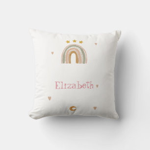 Cute Rainbow Stars Hearts Cushion