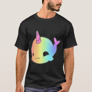 Cute rainbow unicorn fish T-Shirt