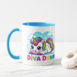 Cute Rainbow Unicorn Mug