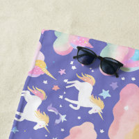  cute Rainbow unicorn unicorn birthday purple kids
