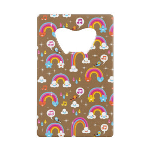 cute rainbows pattern