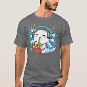 Cute Ramen Aolotl Japanese Anime Noodles Boys Girl T-Shirt