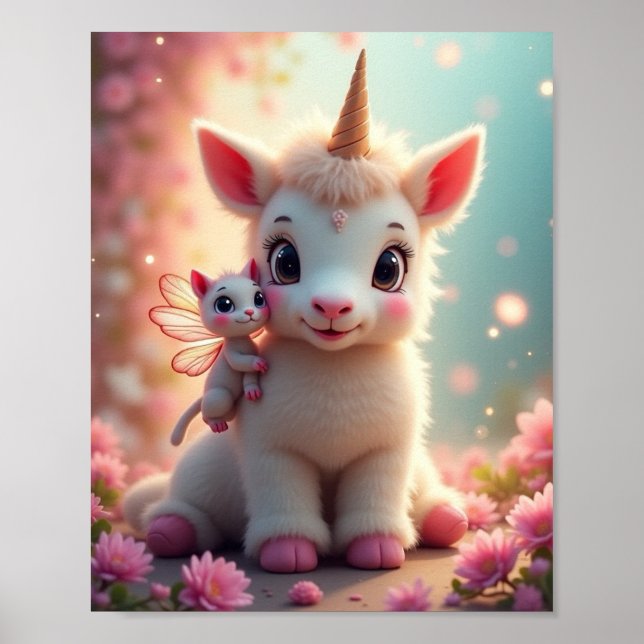Cute rare animal  poster (Front)
