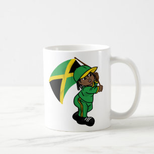 Cute rasta boy mug