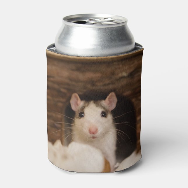 Cute Rat Can Cooler (Can Front)