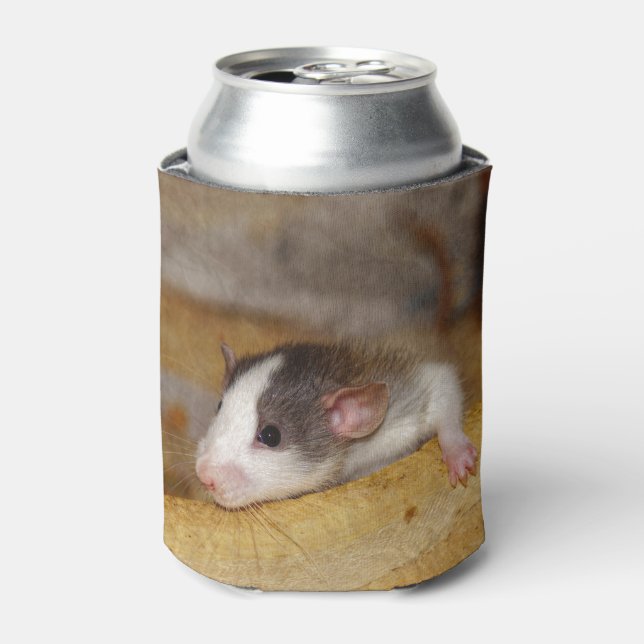 Cute Rat Can Cooler (Can Front)