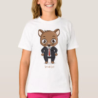Cute rat cartoon illustration