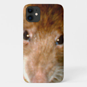 Cute Rat Face iPhone 3 Case