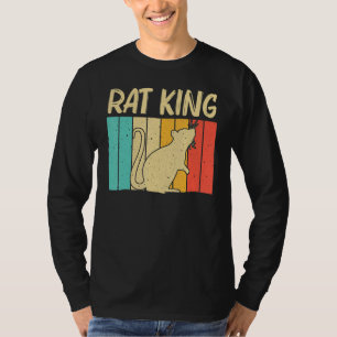 Cute Rat For Men Dad Mouse Rat River Rat Pet Rode T-Shirt