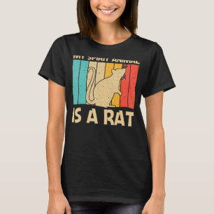 Cute Rat For Men Women Mouse Rat River Rat Pet Ro T-Shirt