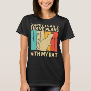 Cute Rat For Men Women Mouse Rat River Rat Pet Ro T-Shirt