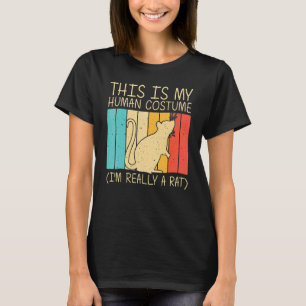 Cute Rat For Men Women Mouse Rat  River Rat Pet Ro T-Shirt