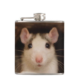 Cute Rat Hip Flask