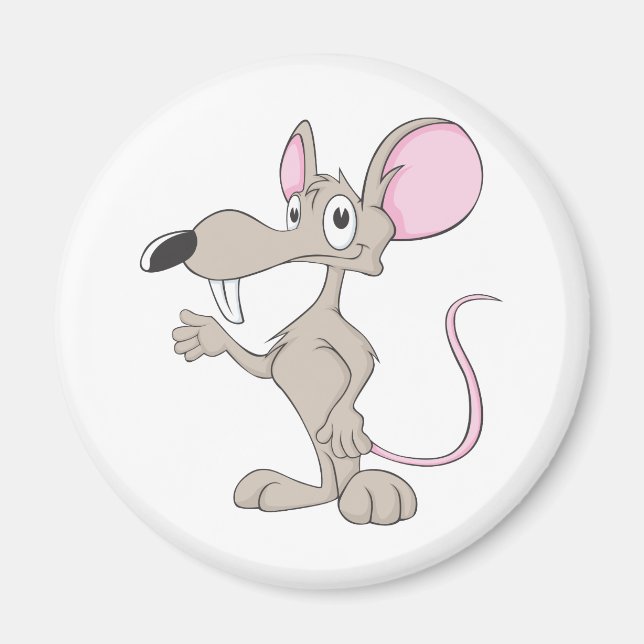 Cute Rat Magnet (Front)