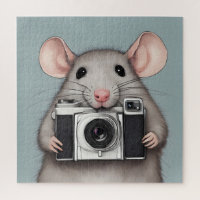 Cute Rat Photographer