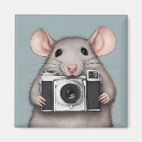 Cute Rat Photographer