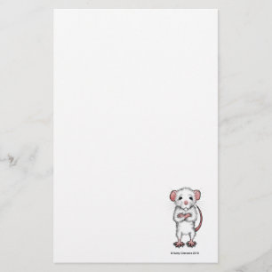 Cute Rat stationery