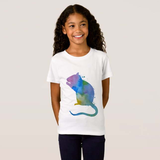 Cute Rat T-Shirt (Front Full)