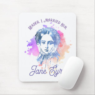Cute Reader I Married Him Jane Eyre Portrait Mouse Mat