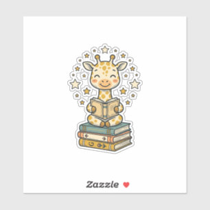 Cute Reading Giraffe Book Lover Vintage Shirt Desi