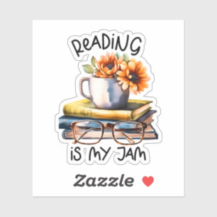 Cute reading jam word art 