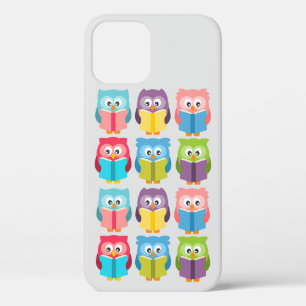 Cute reading owls iPhone 12 case