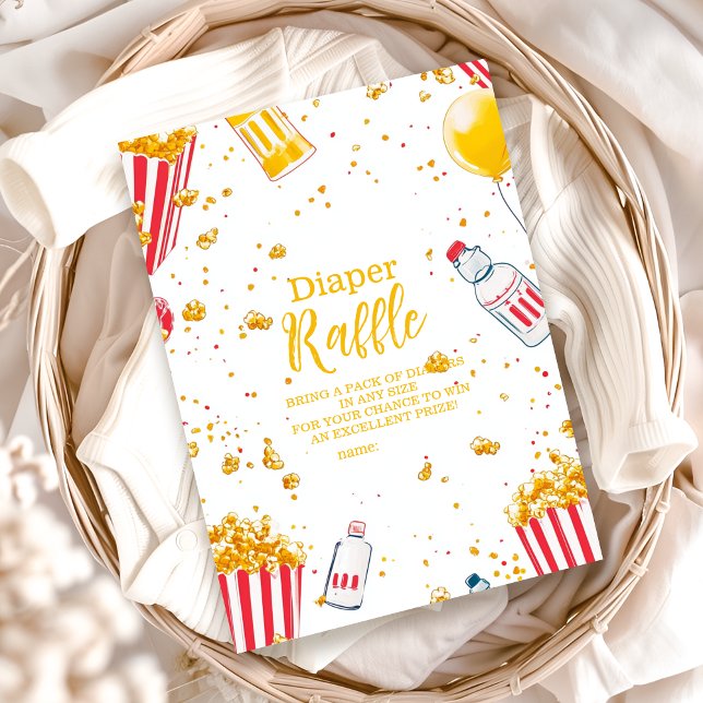 Cute  Ready to Pop Baby Shower Enclosure Card (Creator Uploaded)