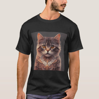 Cute Realistic Tater Tot Cat T-Shirt