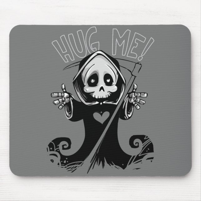 Cute Reaper - Death Design  Mouse Mat (Front)