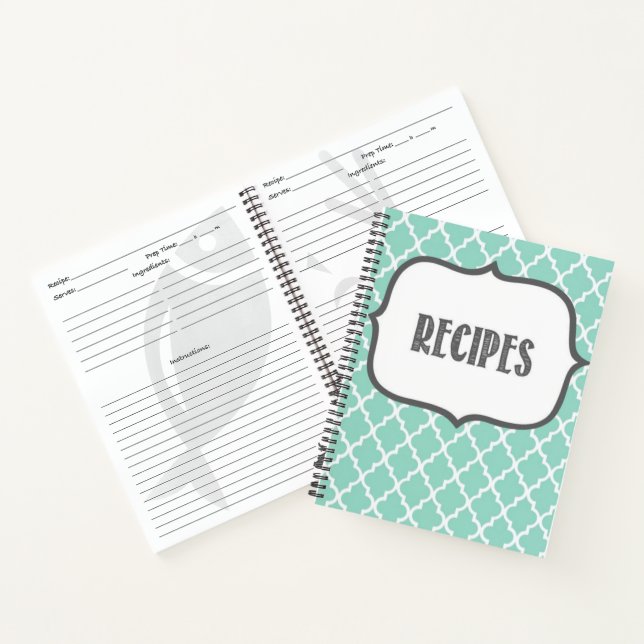 Cute Recipe Notebook (Inside)