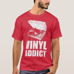 Cute Record Art For Men Women Spindle Music Vinyl  T-Shirt