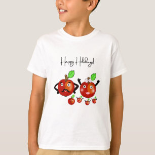 Cute red apples family T-Shirt
