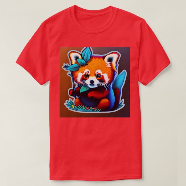 Cute Red Ba4 T-Shirt (Design Front)