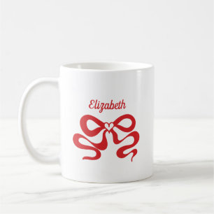  Cute Red Bow  Coffee Mug