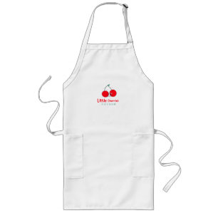  Cute Red Cherries Friends T-Shirt Long Apron