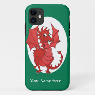 Cute Red Dragon iPhone 5/5s Case to Personalise
