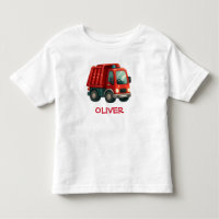 Cute Red Dump Truck