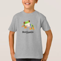 Cute Red Eyes Frong Kids T-Shirt