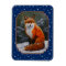 Cute Red Fox in Winter Snow