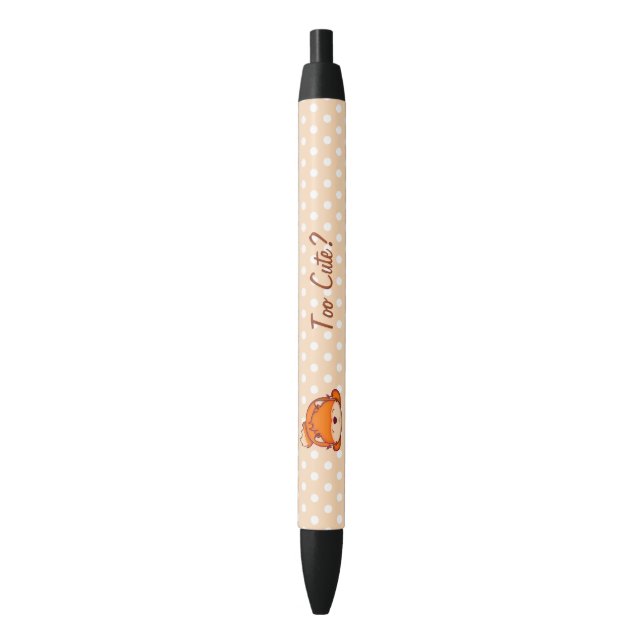 Cute Red Fox Pen (Front Vertical)