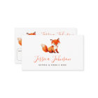 Cute Red Fox Watercolor Mummy Calling Play Date 