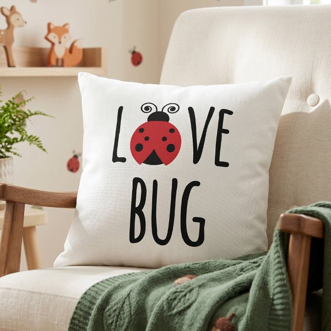 Cute Red Ladybug Nursery Decor- Love Bug Cushion (Creator Uploaded)